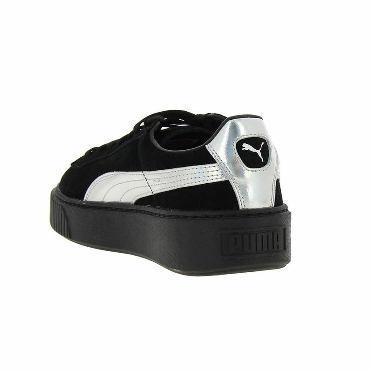 Sportschoenen voor Dames Puma Suede Platform Explos Zwart