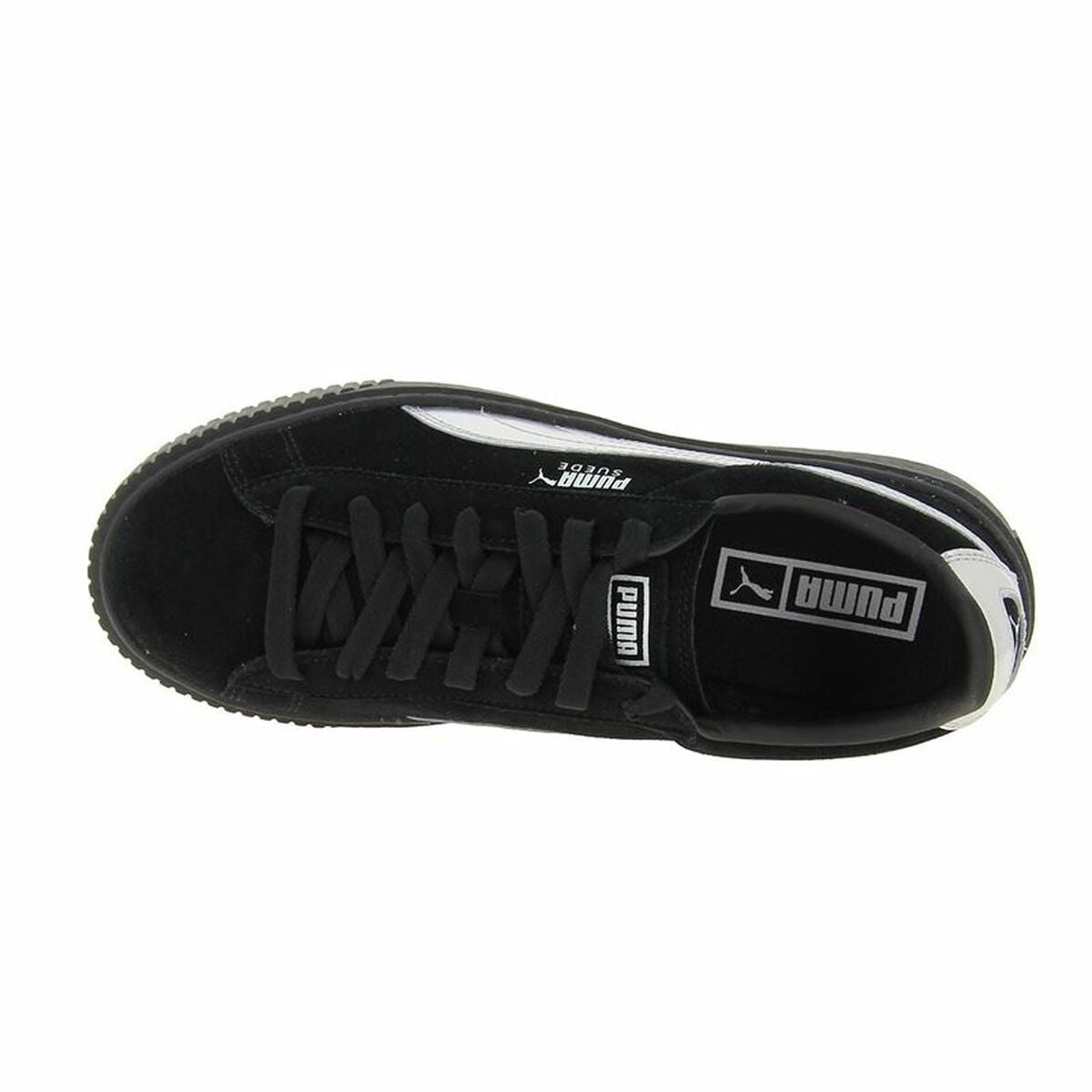 Sportschoenen voor Dames Puma Suede Platform Explos Zwart