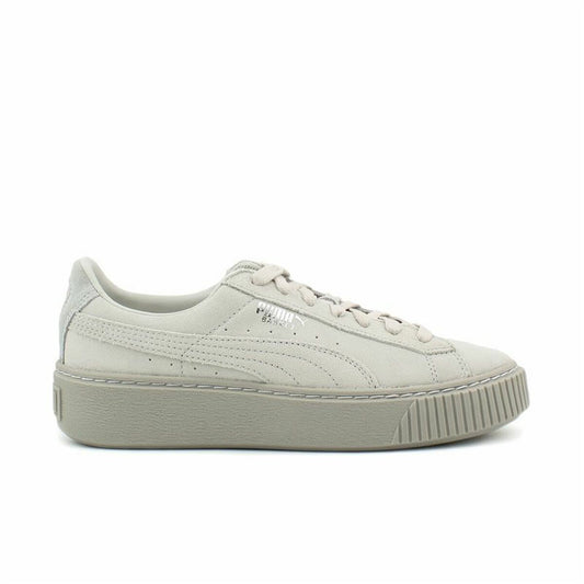 Sportschoenen voor Dames Puma Basket Platform Reset Wit