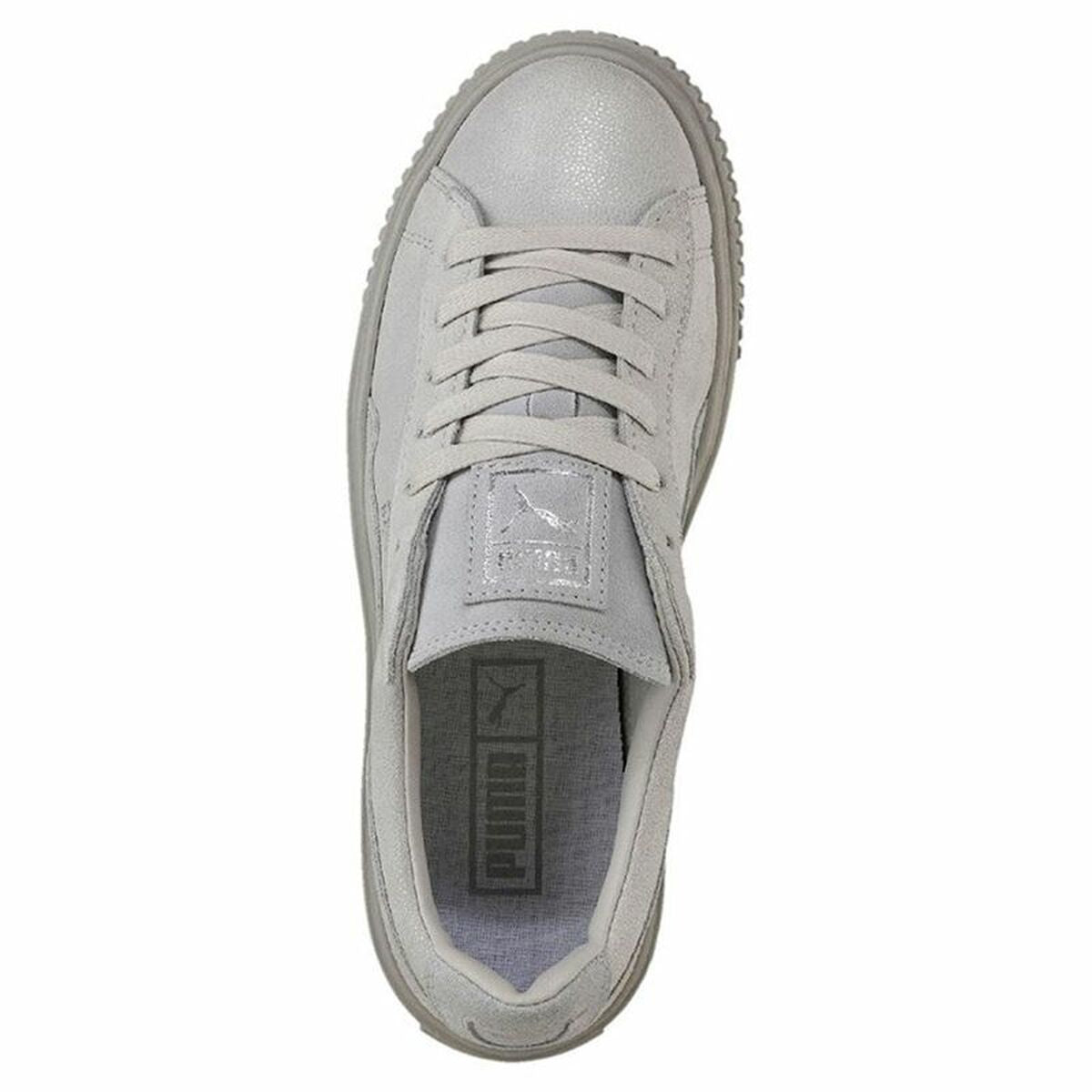 Sportschoenen voor Dames Puma Basket Platform Reset Wit