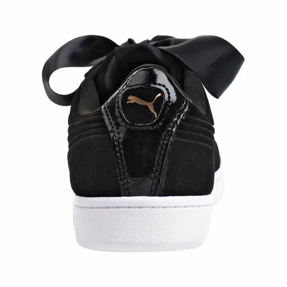 Sportschoenen voor Dames Puma Vikky Ribbon SD Zwart