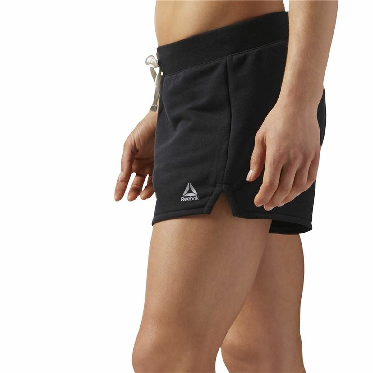 Sportbroeken voor Dames Reebok Elements Simple Zwart