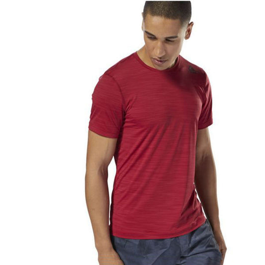 Heren-T-Shirt met Korte Mouwen Reebok Wor Aactivchill Tech Blauw