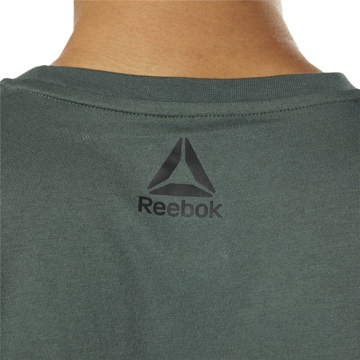 Heren-T-Shirt met Korte Mouwen Reebok Essentials Groen