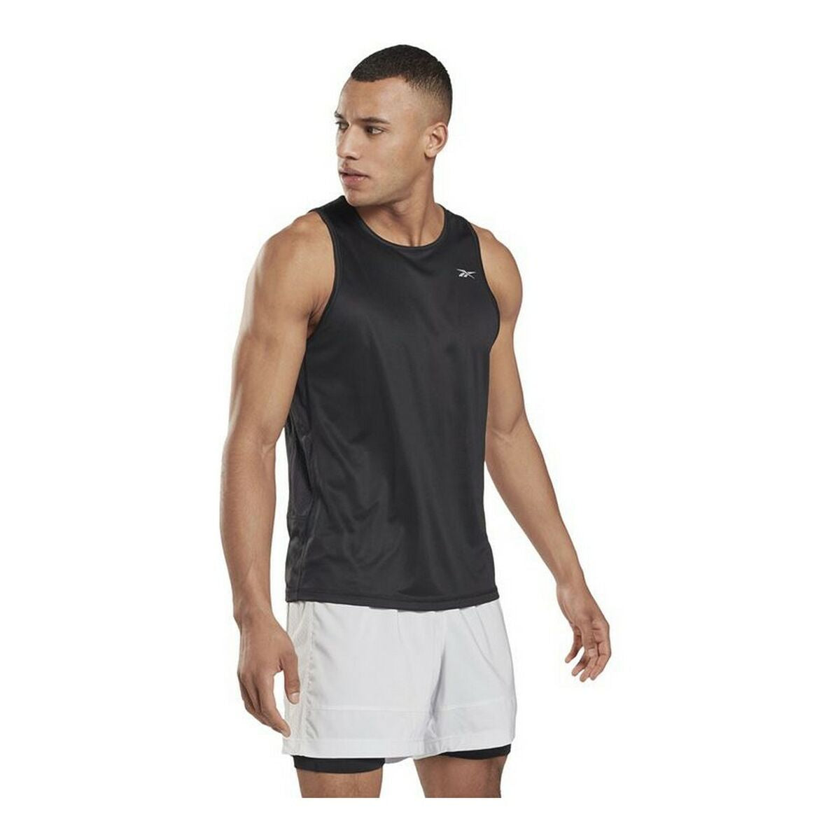 Tank Top Heren Reebok Essentials Zwart