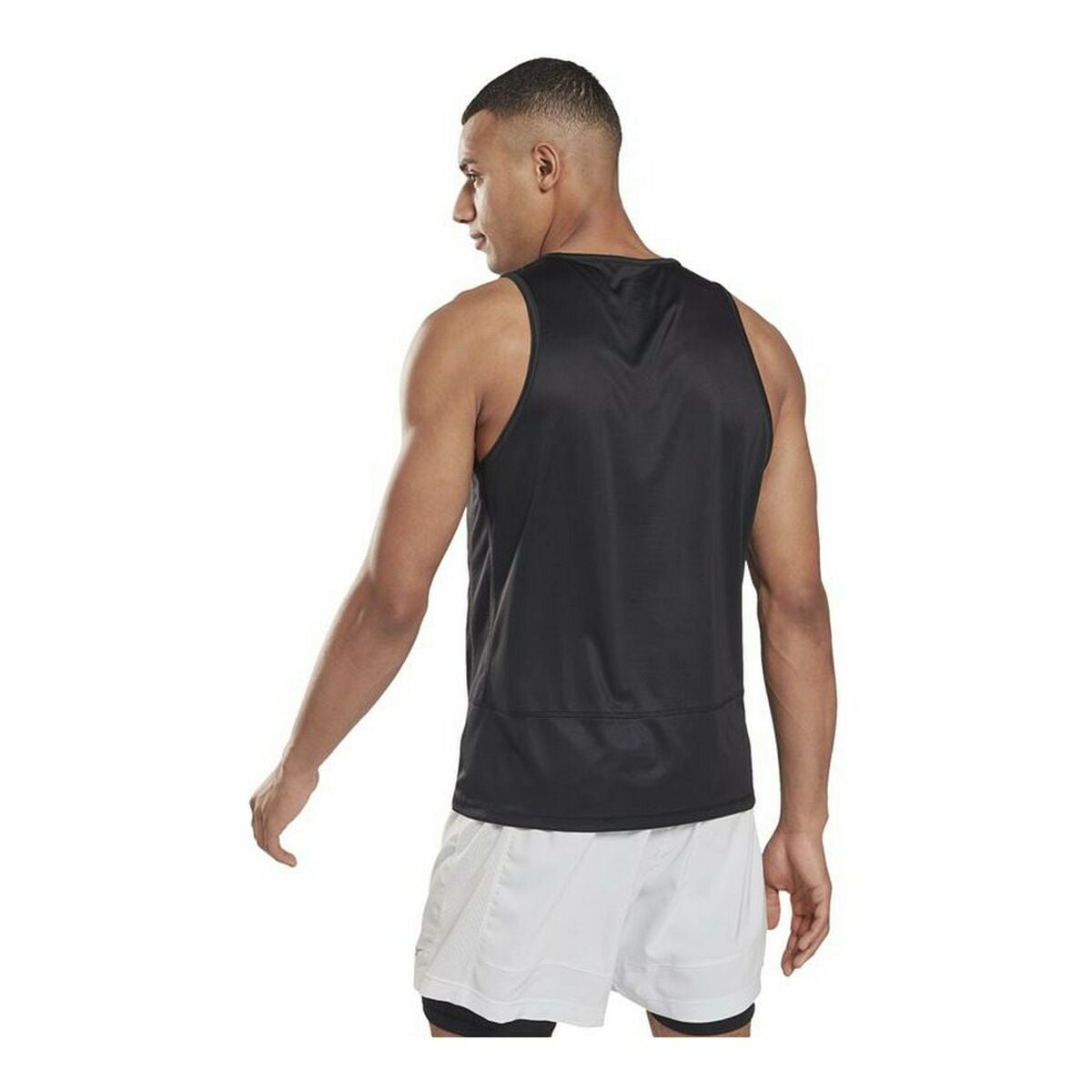 Tank Top Heren Reebok Essentials Zwart