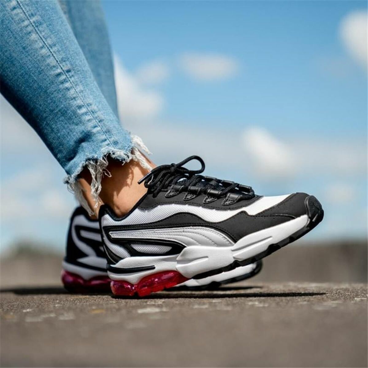 Sportschoenen voor Dames Puma Sportswear Cell Stellar Zwart