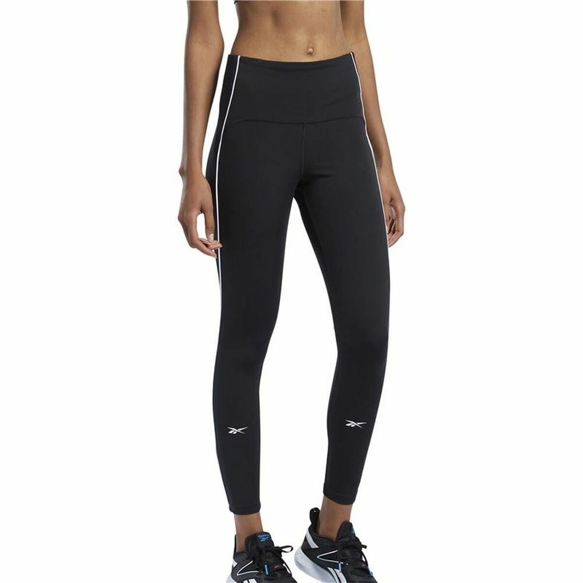 Sportleggings Reebok Studio Lux Perform Zwart