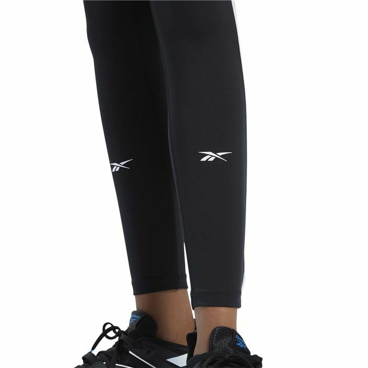 Sportleggings Reebok Studio Lux Perform Zwart