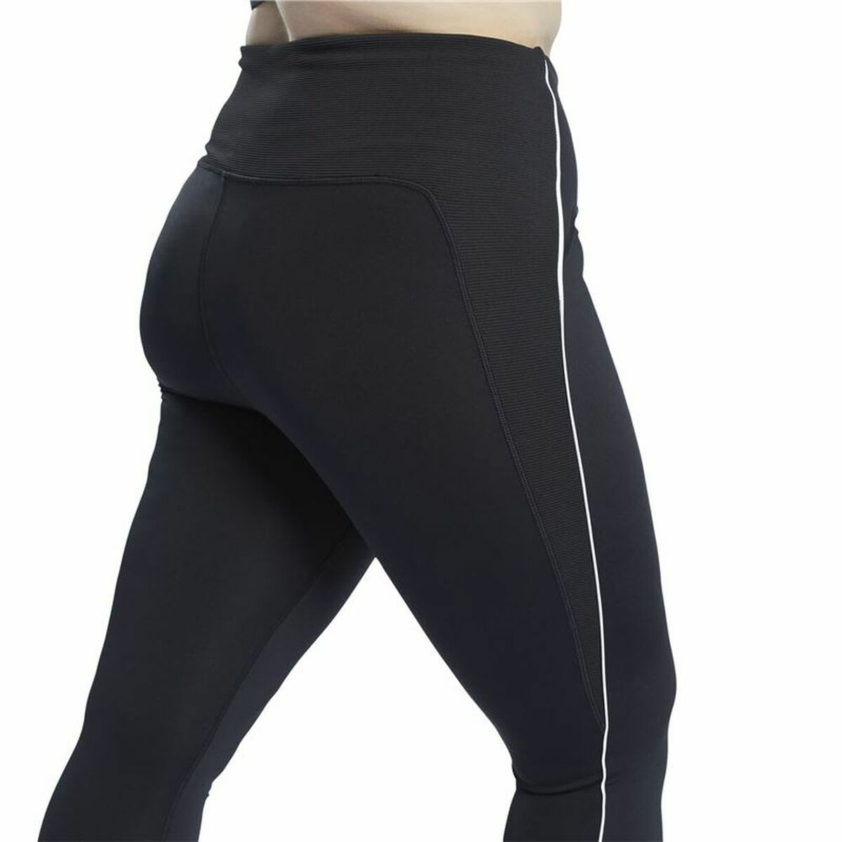 Sportleggings Reebok Studio Lux Perform Zwart