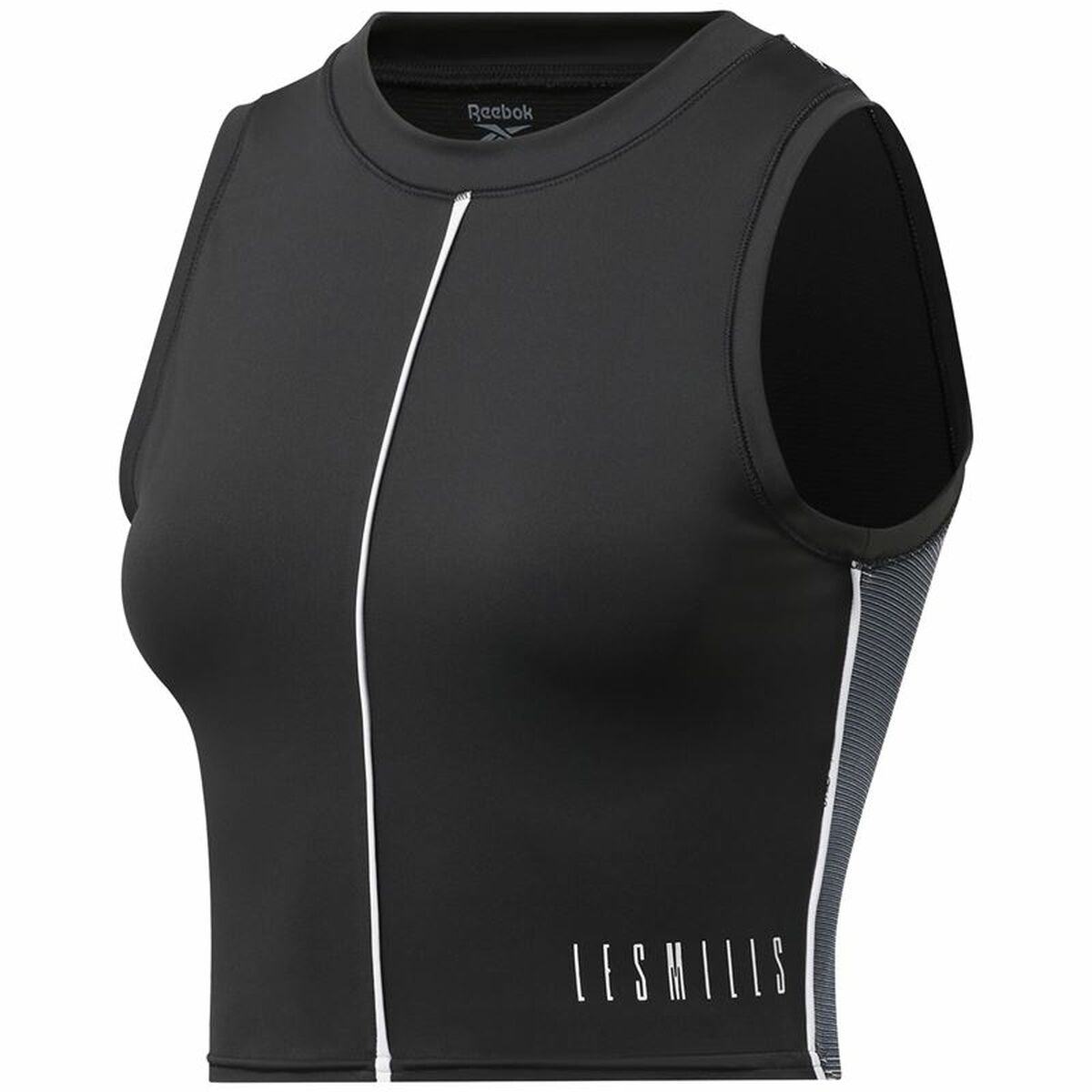 T-Shirt met Korte Mouwen Reebok Les Mills® Performance Zwart