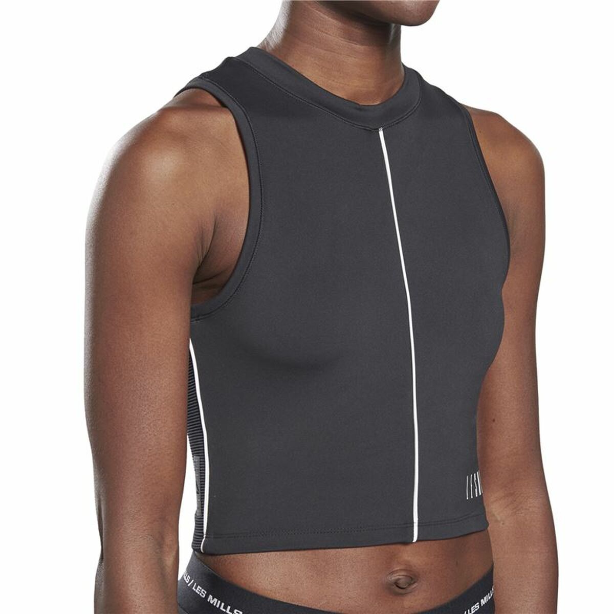 T-Shirt met Korte Mouwen Reebok Les Mills® Performance Zwart