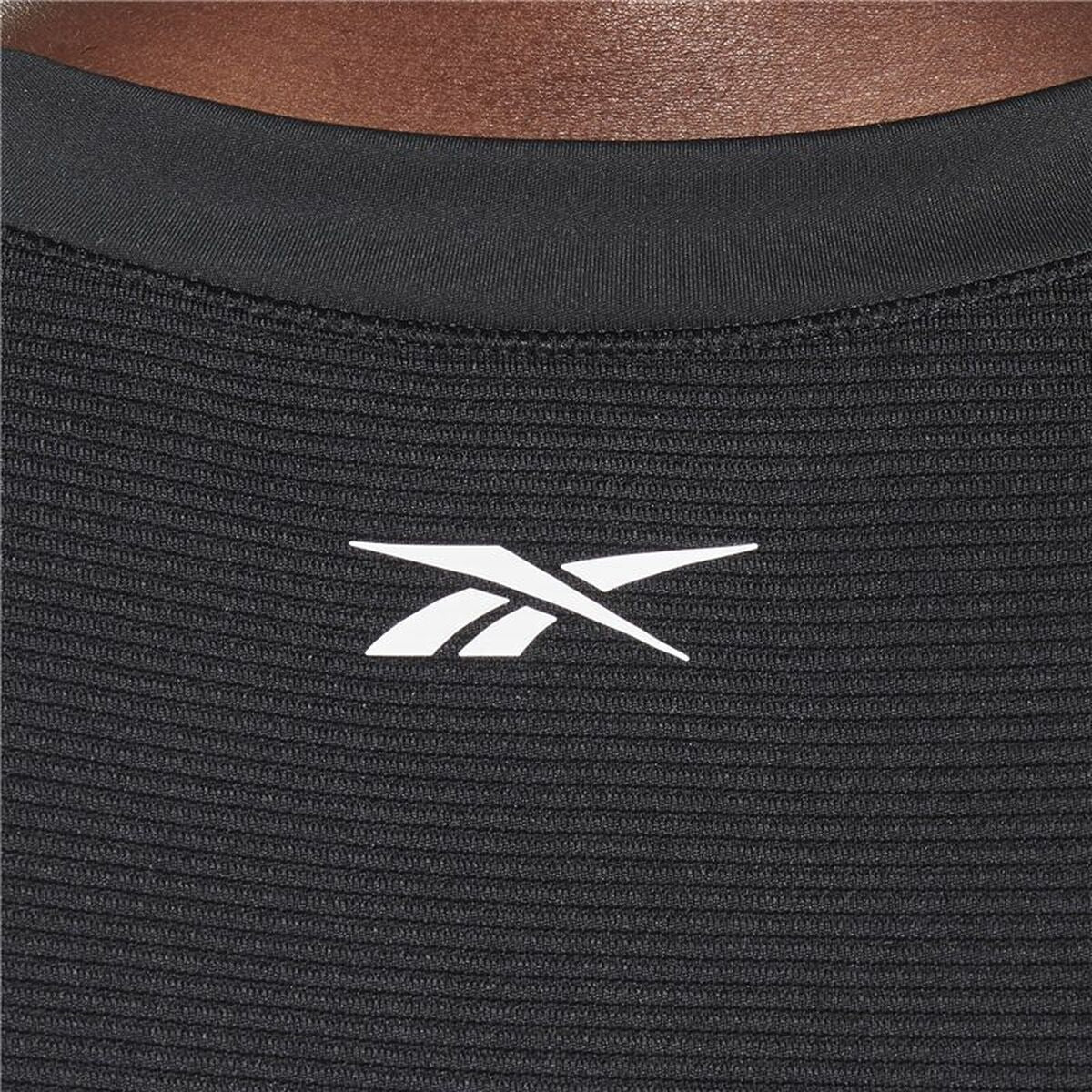T-Shirt met Korte Mouwen Reebok Les Mills® Performance Zwart