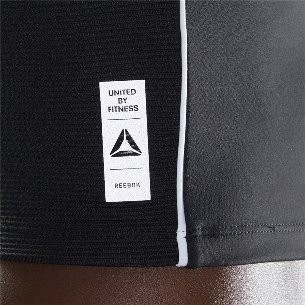 T-Shirt met Korte Mouwen Reebok Les Mills® Performance Zwart
