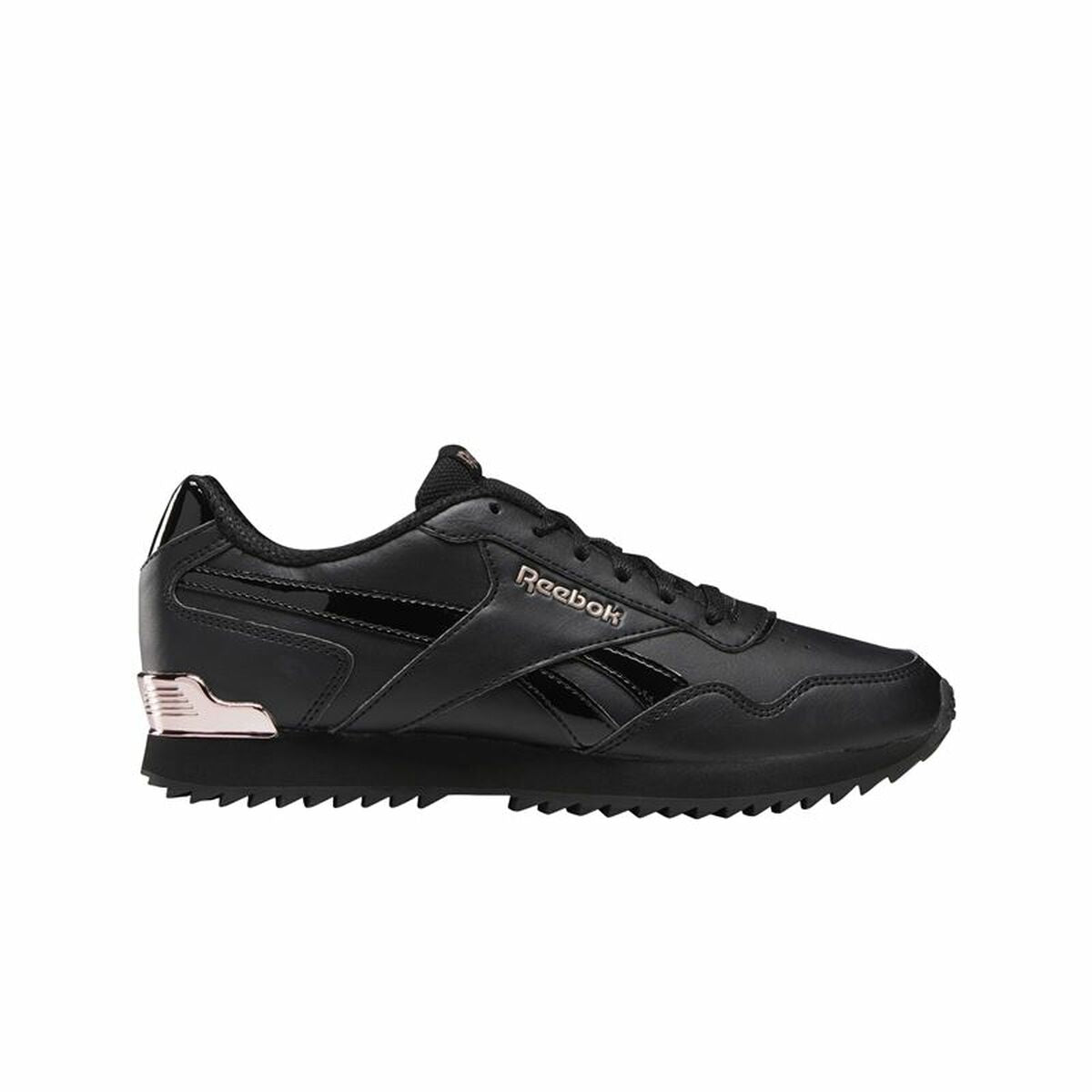 Casual Damessneakers Reebok Royal Glide Ripple Clip Zwart