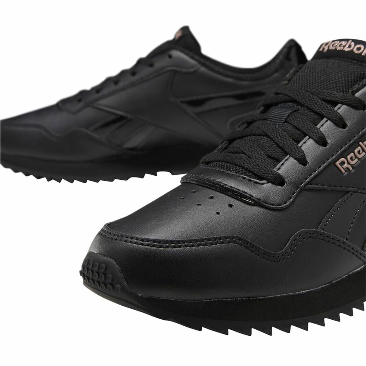 Casual Damessneakers Reebok Royal Glide Ripple Clip Zwart