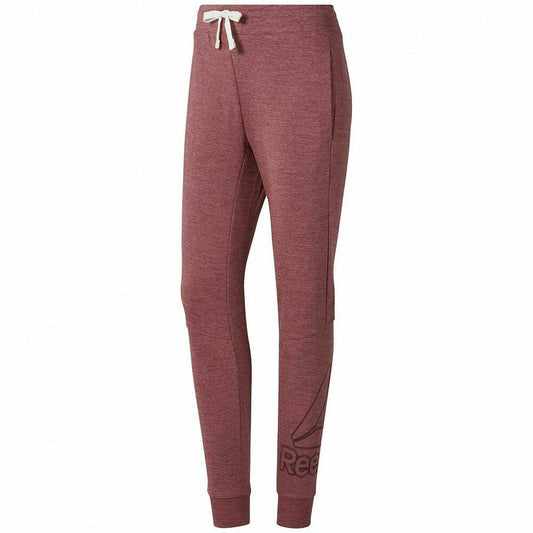 Volwassenen Trainingbroek Reebok MARBIE LOGO PANT DY8138 Vrouw Roze