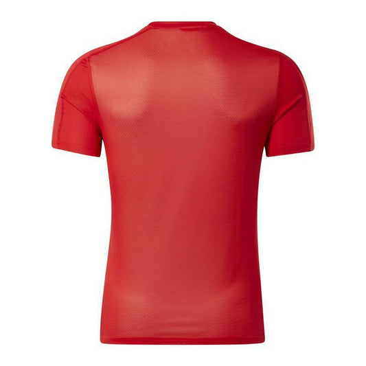Sport T-shirt Korte Mouwen Reebok Workout Ready Rood