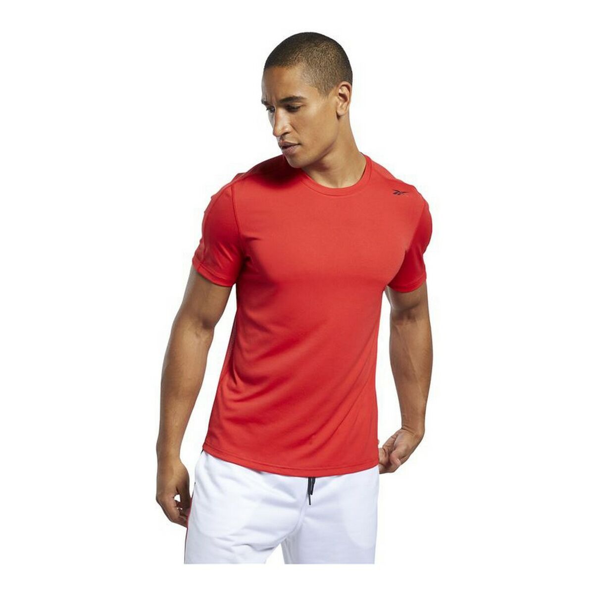 Sport T-shirt Korte Mouwen Reebok Workout Ready Rood