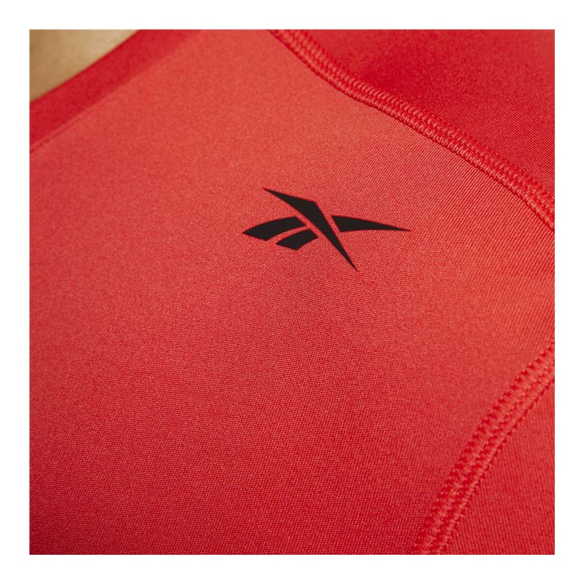 Sport T-shirt Korte Mouwen Reebok Workout Ready Rood