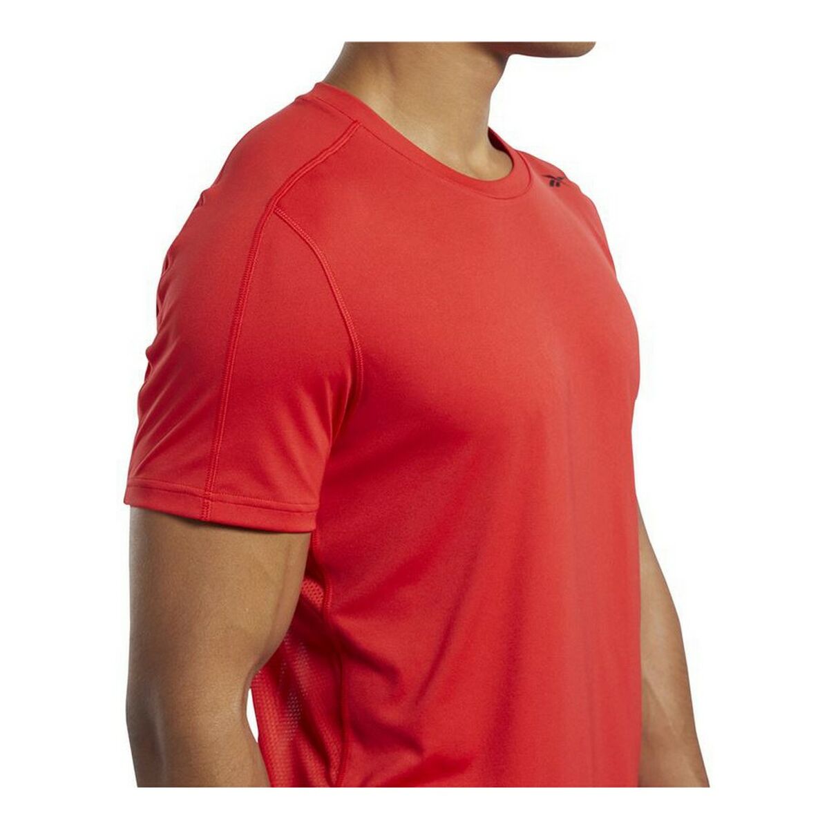 Sport T-shirt Korte Mouwen Reebok Workout Ready Rood