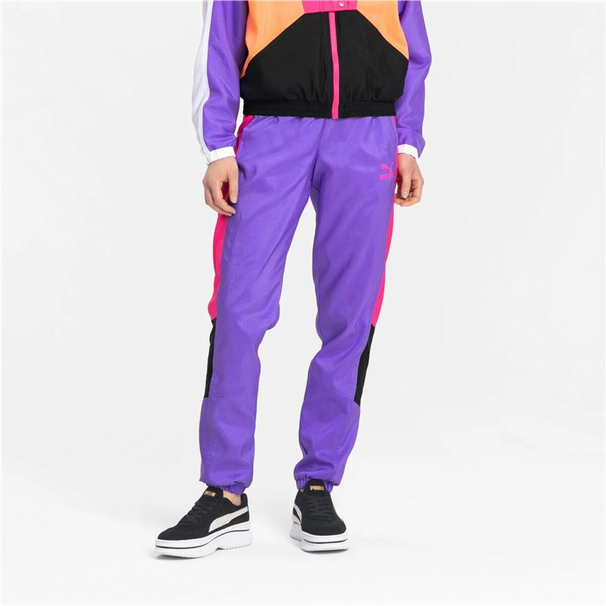 Volwassenen Trainingbroek Puma TFS OG Retro Pants Luminous Vrouw Paars