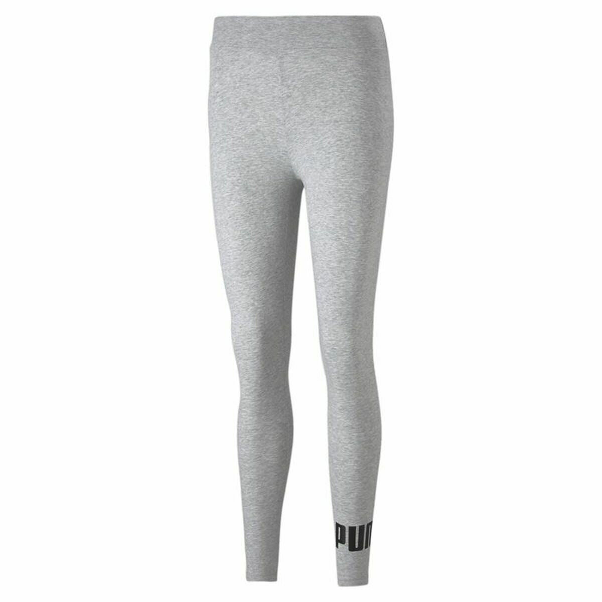 Sportleggings voor Dames Puma Essentials Logo Lichtgrijs