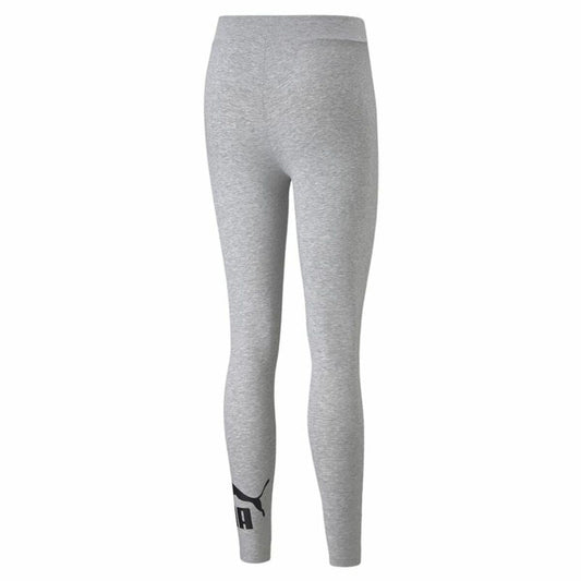 Sportleggings voor Dames Puma Essentials Logo Lichtgrijs