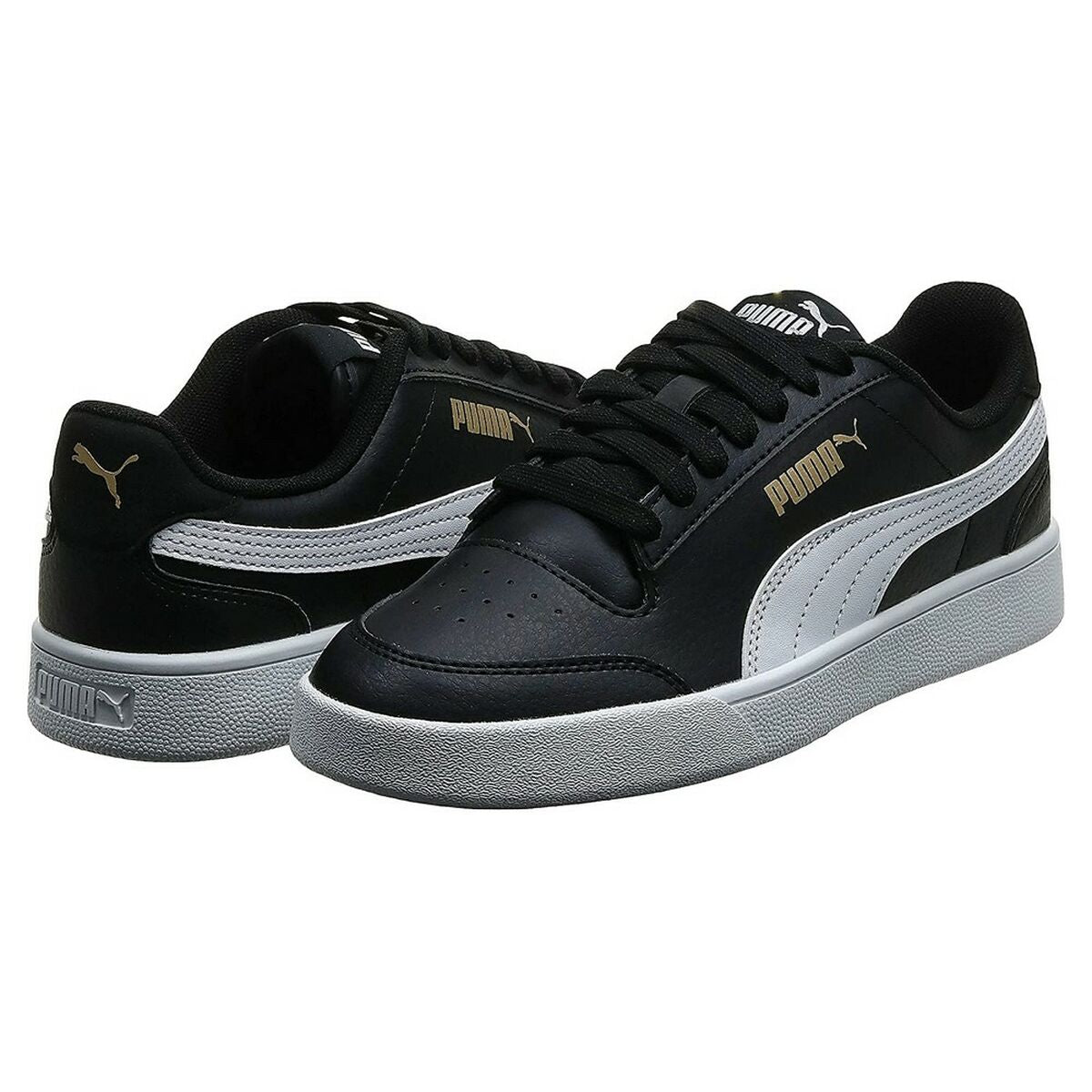Sportschoenen voor Kinderen Puma Shuffle Zwart