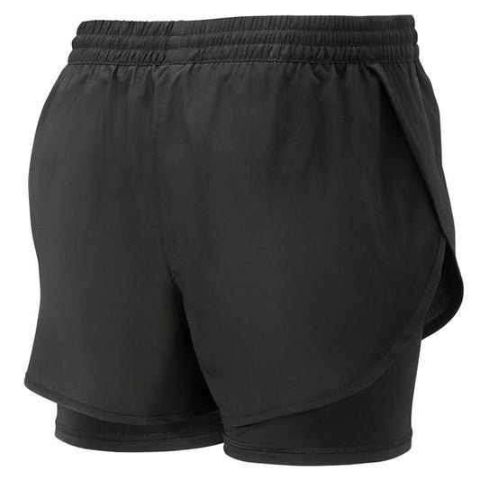Sportbroek Puma 2 in 1 Zwart Vrouw