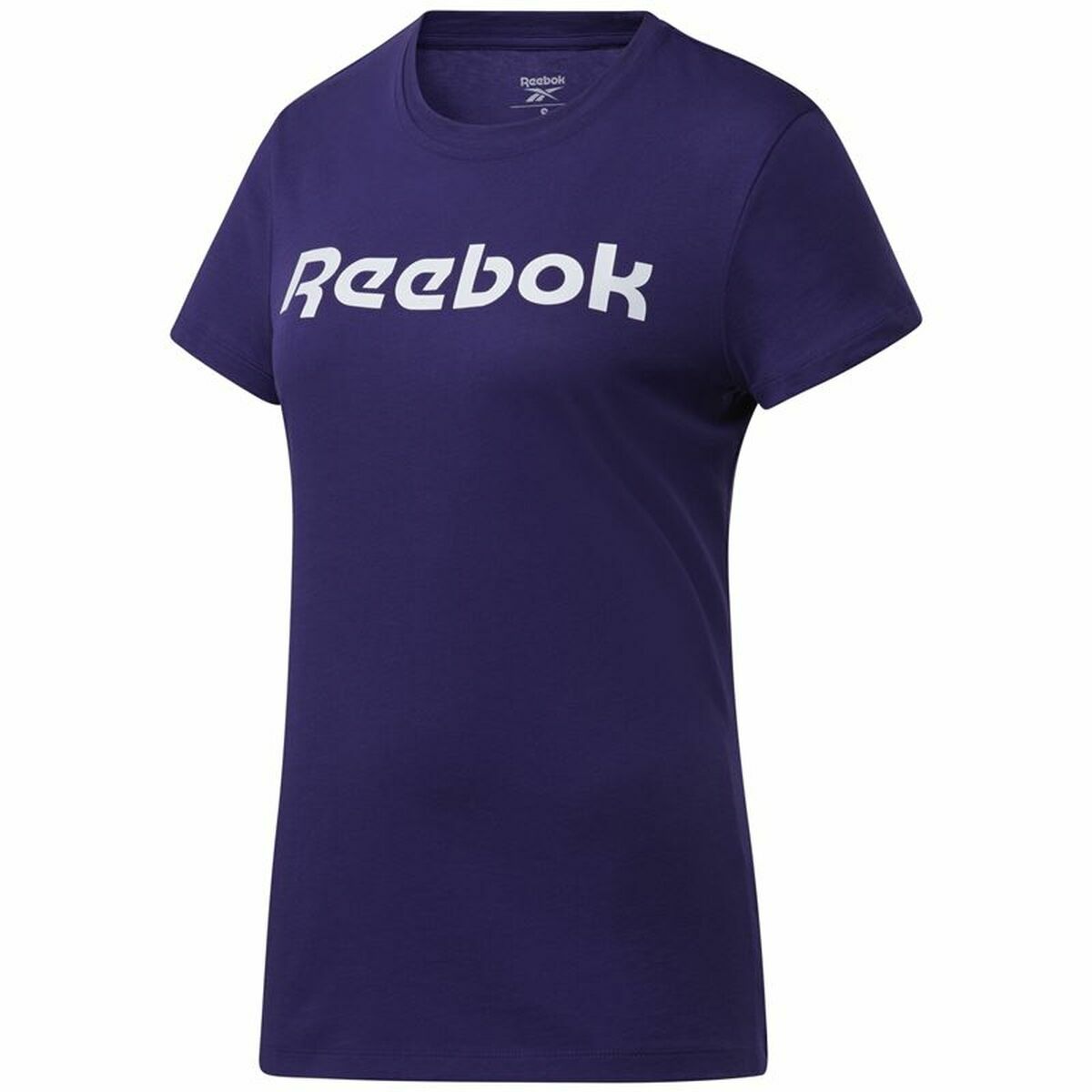 Dames-T-Shirt met Korte Mouwen Essentials Graphic Reebok Paars
