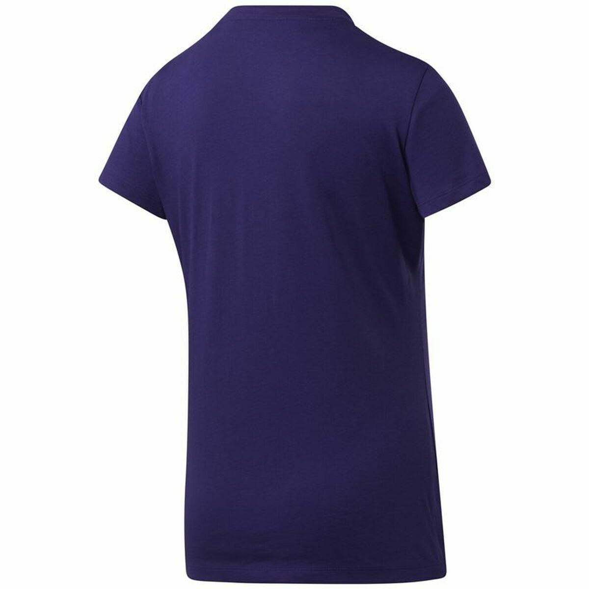 Dames-T-Shirt met Korte Mouwen Essentials Graphic Reebok Paars
