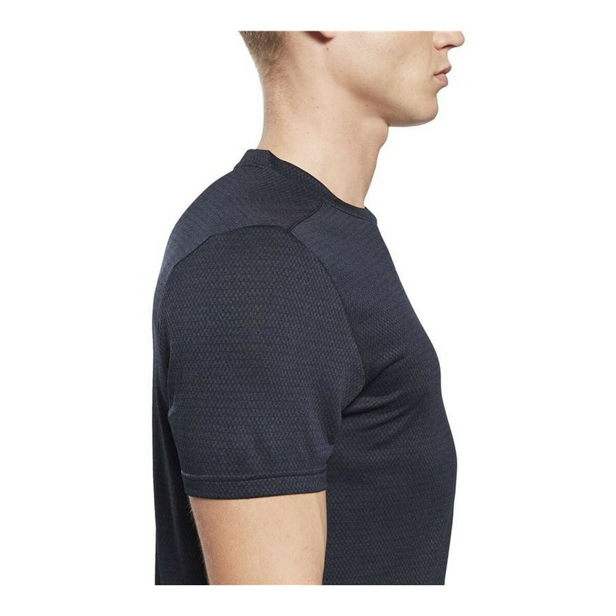 Sport T-shirt Korte Mouwen Reebok Workout Ready Donkerblauw