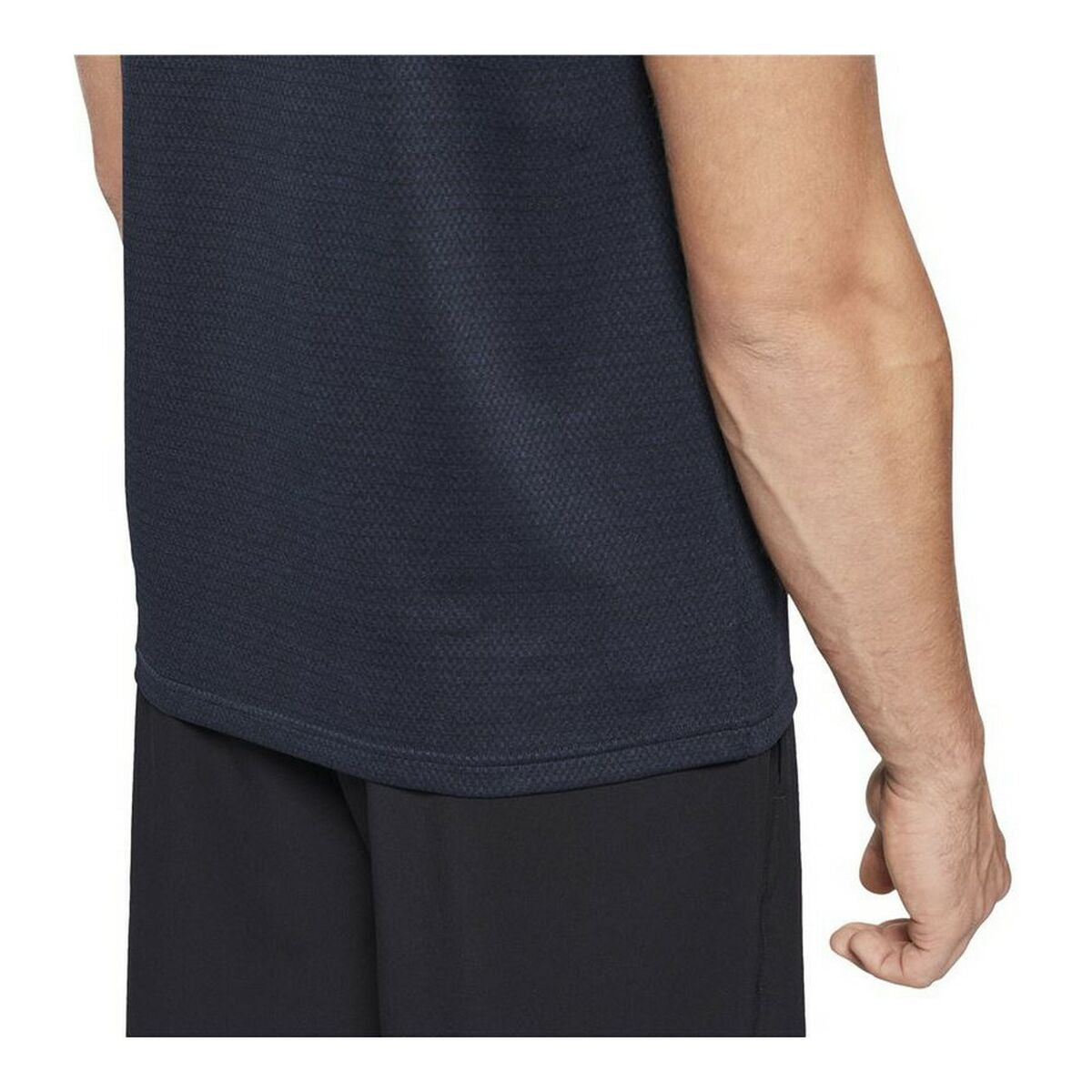 Sport T-shirt Korte Mouwen Reebok Workout Ready Donkerblauw