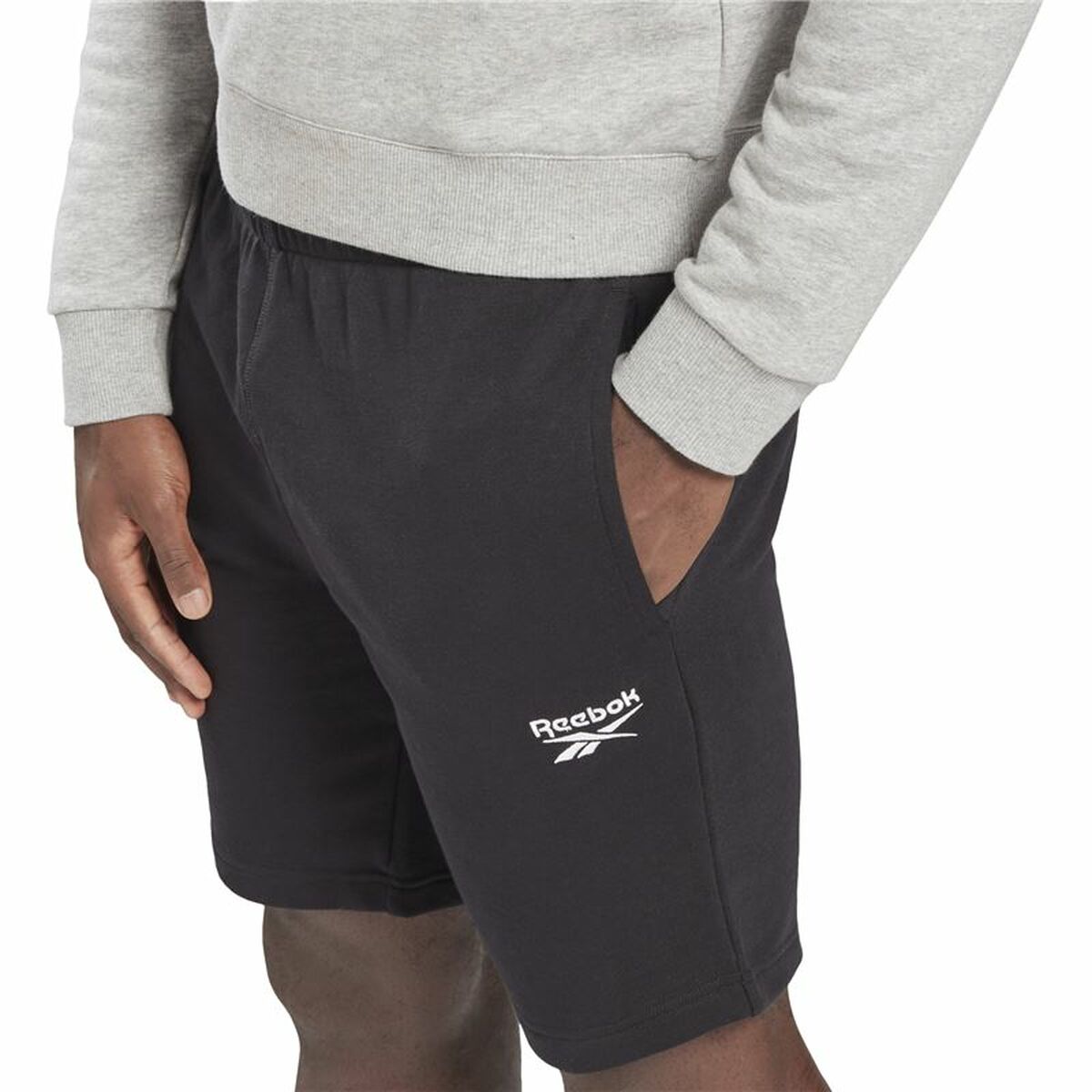 Sportbroekje voor heren Reebok Identity Zwart