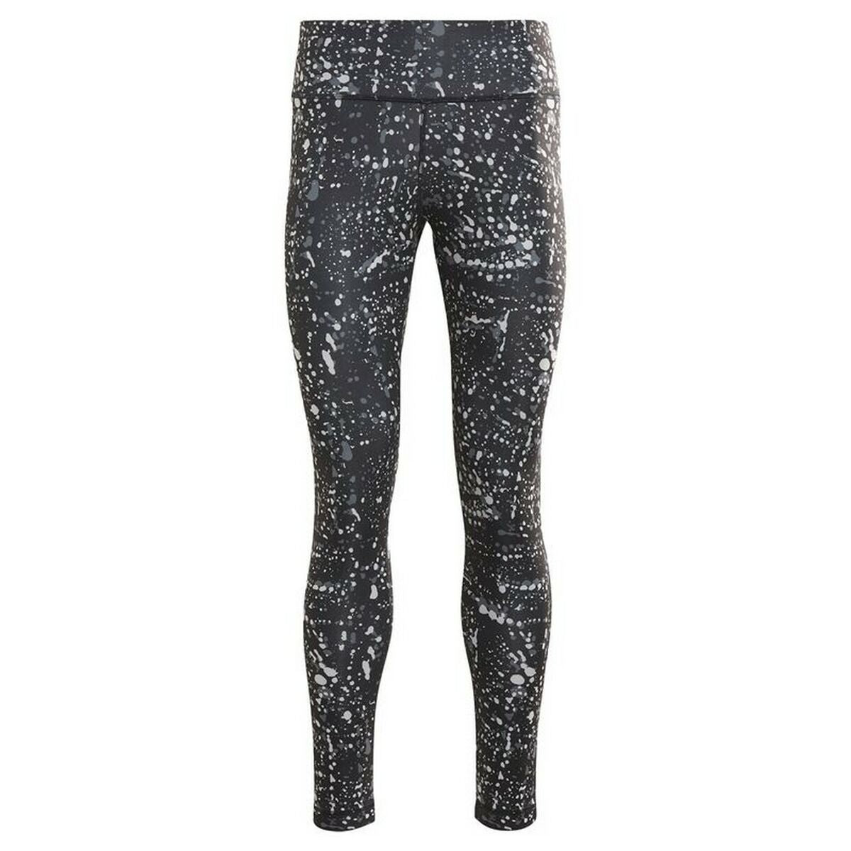 Sportleggings Reebok Workout Ready Printed Zwart
