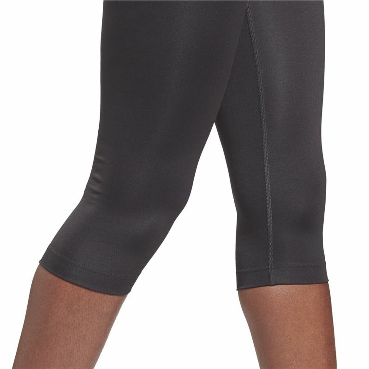 Sportleggings voor Dames Reebok Capri Night Zwart