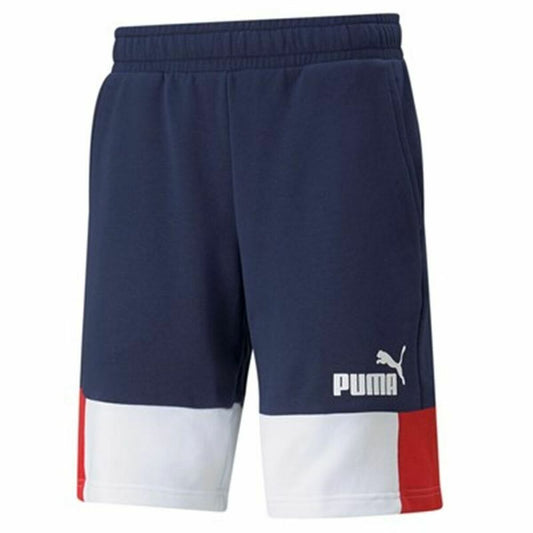 Sportbroekje voor heren Puma Essentials+ Block Donkerblauw