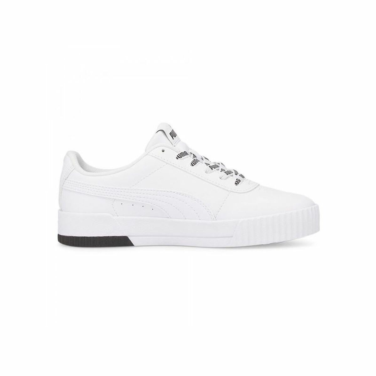 Sportschoenen voor Dames Puma Carina Logomania Wit