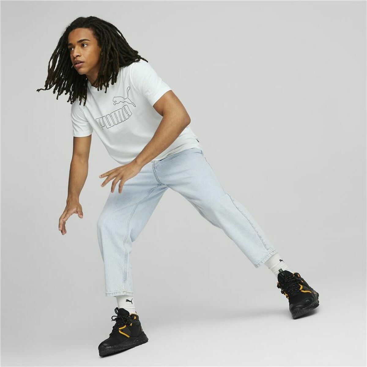 Shirt Puma Essentials Elevated Wit Mannen