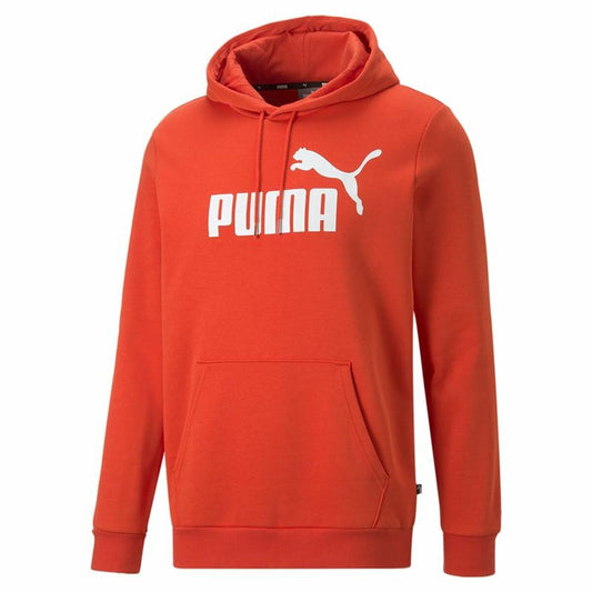 Herensweater zonder Capuchon Puma Essentials Big Logo Rood
