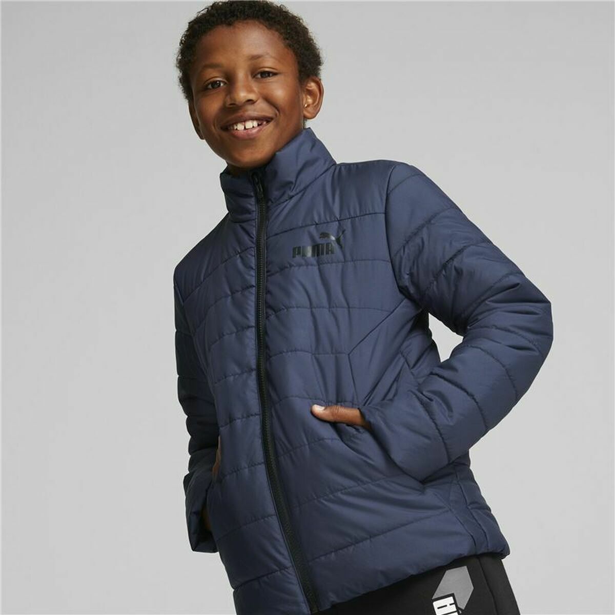 Jas Puma Essentials Padded Marineblauw