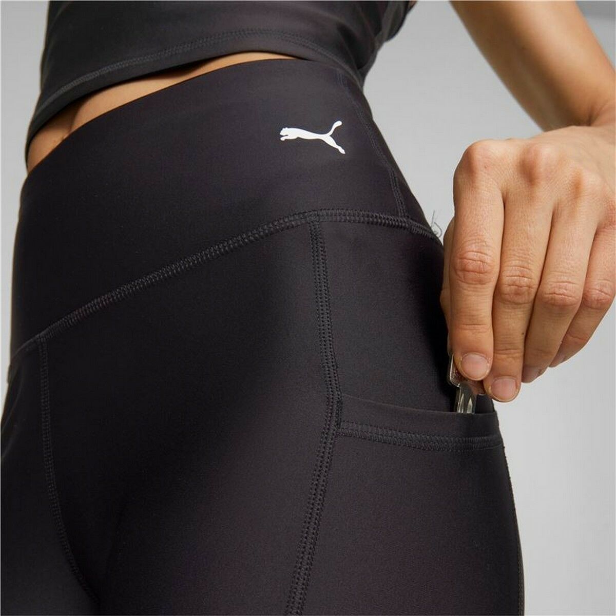 Sportleggings voor Dames Puma Zwart
