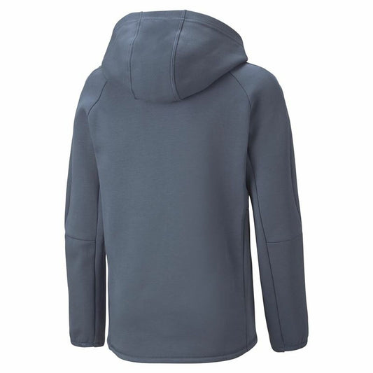 Uniseks Hoodie Puma Evostripe Youth Blauw