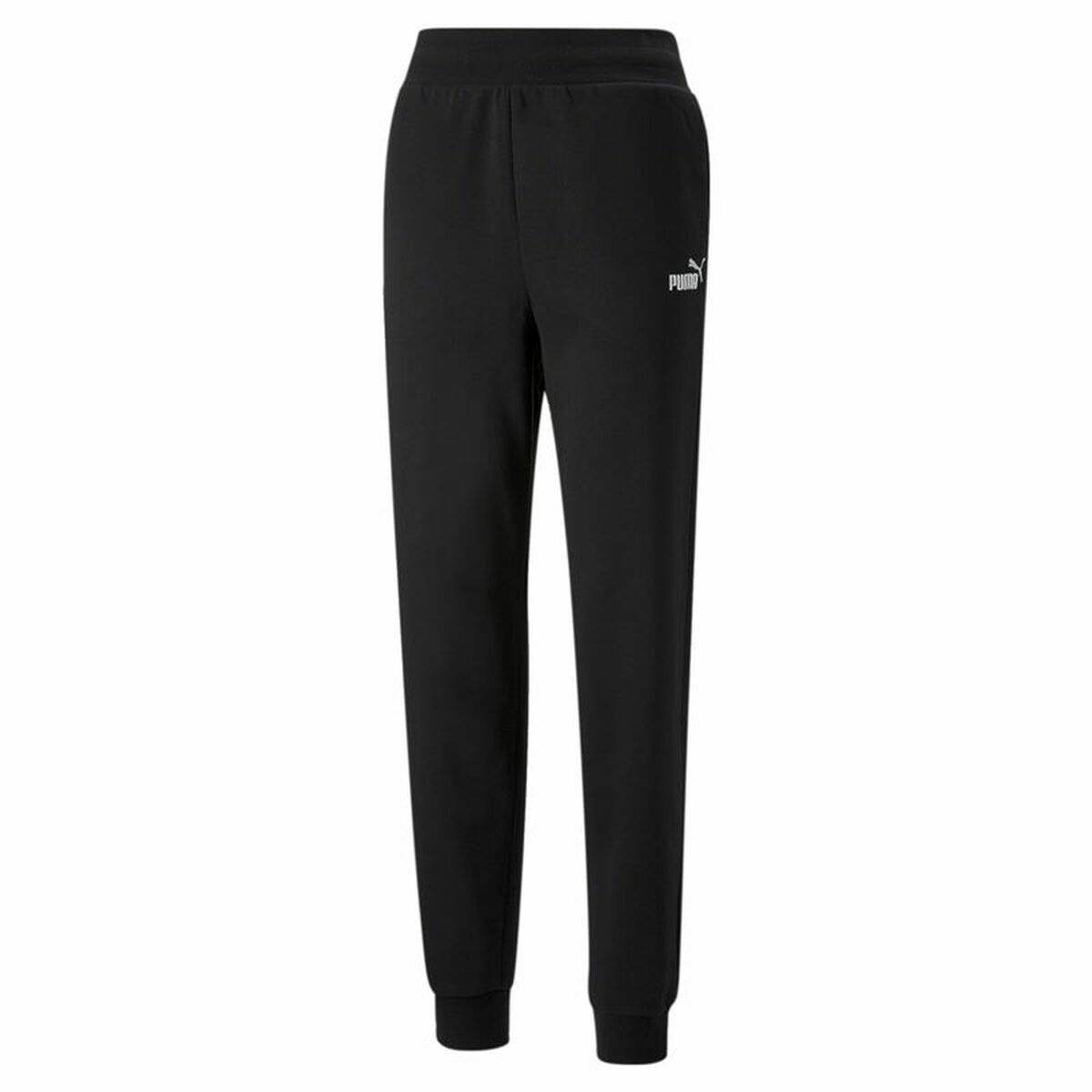 Volwassenen Trainingbroek Puma ESS+ Embroidery High-Waist Vrouw Zwart