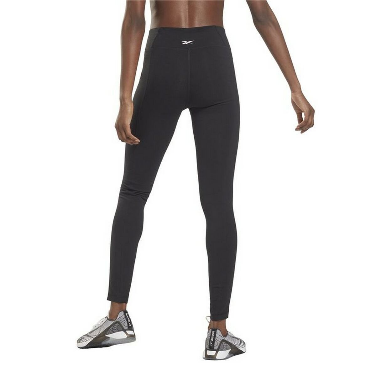 Sportleggings Reebok Pping Cotton W Zwart