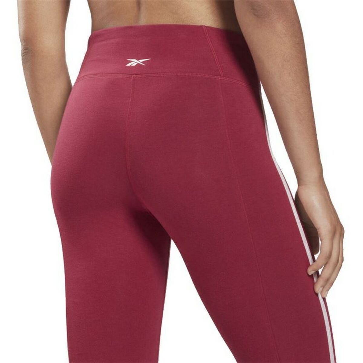 Sportleggings Reebok Pping Cotton W Donkerrood