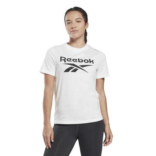 Dames-T-Shirt met Korte Mouwen Reebok Wit