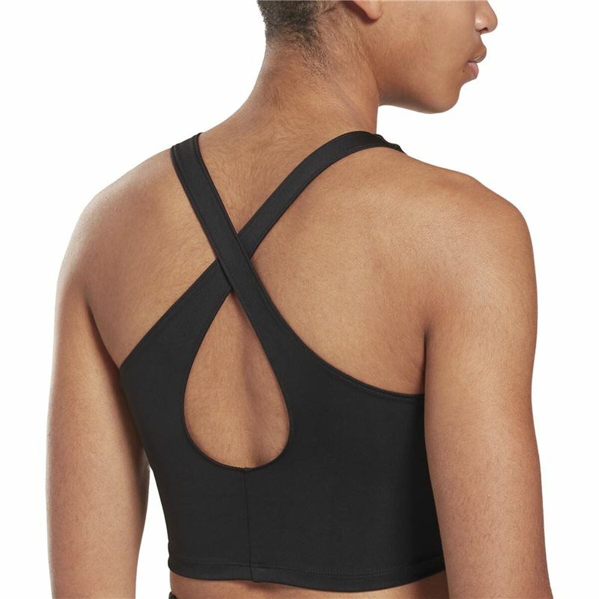 Sportbeha Reebok Yoga Floral Zwart