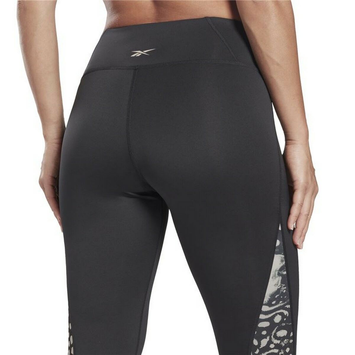 Sportleggings voor Dames Reebok Zwart